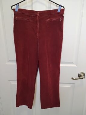 Northern Reflections Straight Leg Corduroy Stretchy  Pants Size 8 (M)